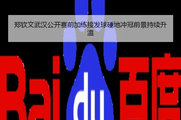 郑钦文武汉公开赛前加练接发球硬地冲冠前景持续升温